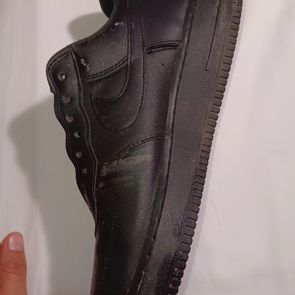 Air Force 1 Low Supreme Edition Black size 10 men missing a Shoe lace - Picture 6 of 12